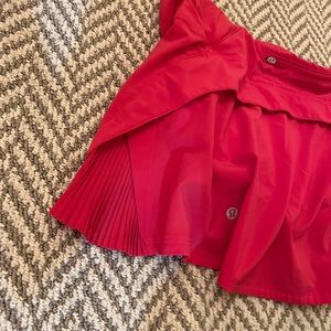 red lulu skirt